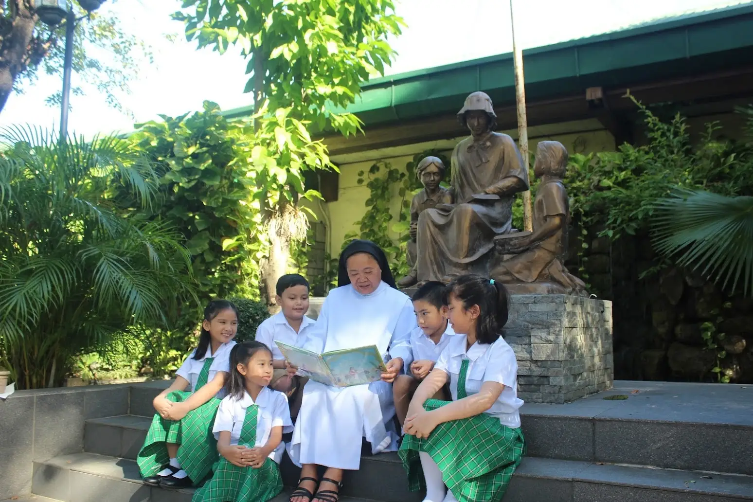 Landing Page Elizabeth Seton School inspired by mother seton